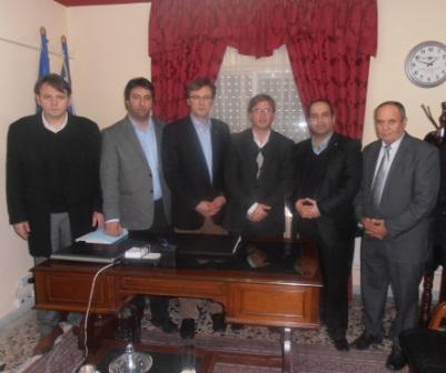 DEB Partisi ve ABTTF Mustafçova Belediyesi’ni ziyaret ettiler