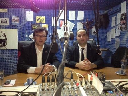 ABTTF Başkanı ve DEB Partisi Genel Başkanı Çınar FM ve Radio City FM’ye konuştu