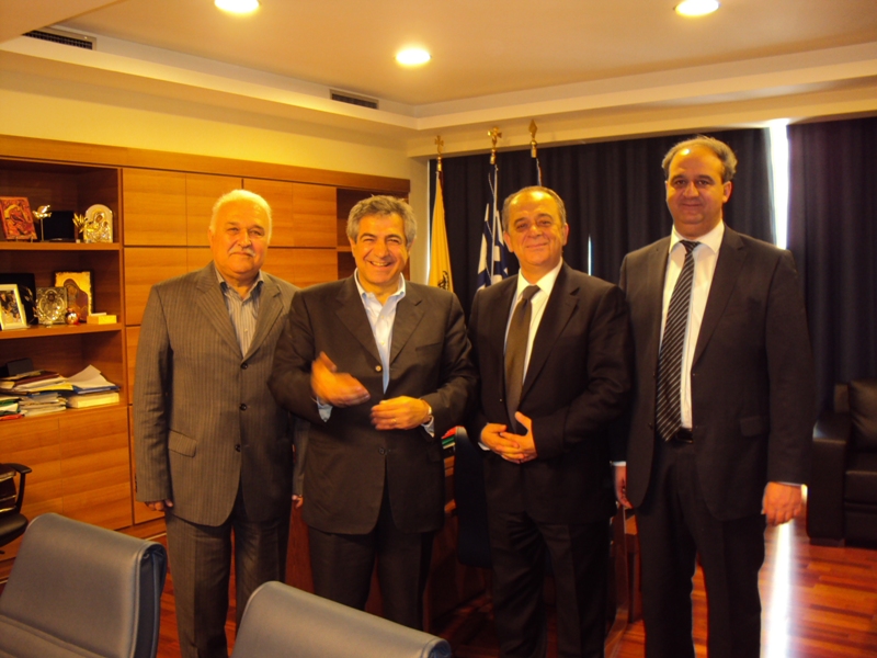Milletvekillerimiz Ahmet Hacıosman ve Çetin Mandacı ile Rodop Vali Yardımcısı Devecioğlu, Tarım Kalkınma ve Gıda Bakanı ile görüştü