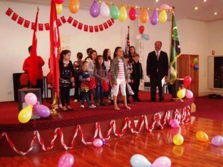 Avustralya Batı Trakya Türkleri Derneği Haftasonu Türk Okulu 23 Nisan Egemenlik ve Çocuk Bayramı’nı kutladı