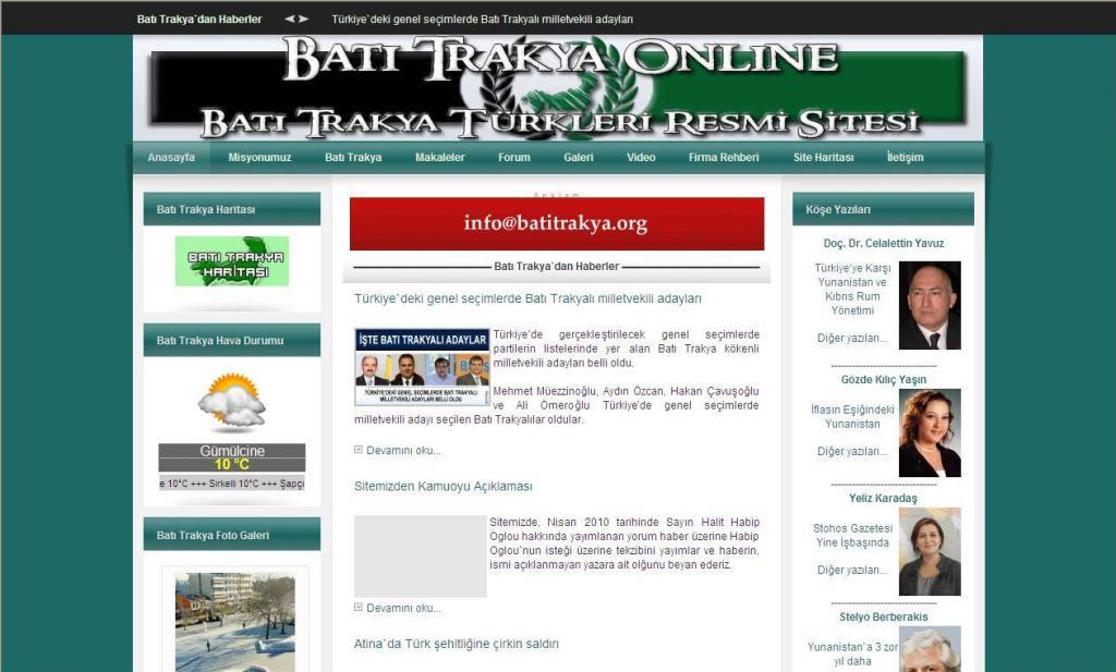 Batı Trakya Online “Halit Habipoğlu’nun kimliğini inkârı” yazısı ile ilgili tekzip yayınladı